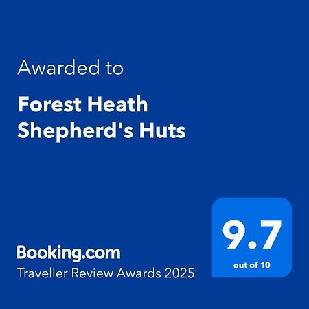 Forest Heath Shepherd'S Huts Рингвуд Екстер'єр фото